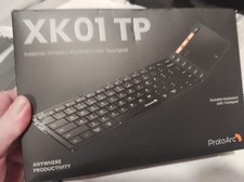 Protoarc XK 01 TP portable wireless keyboard with touchpad