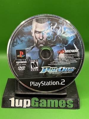 Midway Psi-Ops The Mindgate Conspiracy PS2 PlayStation 2 Disc Only T07