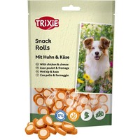 Hundeleckerli Trixie Rolls Huhn KäSe 100G Ohne Zucker Gluten Snack