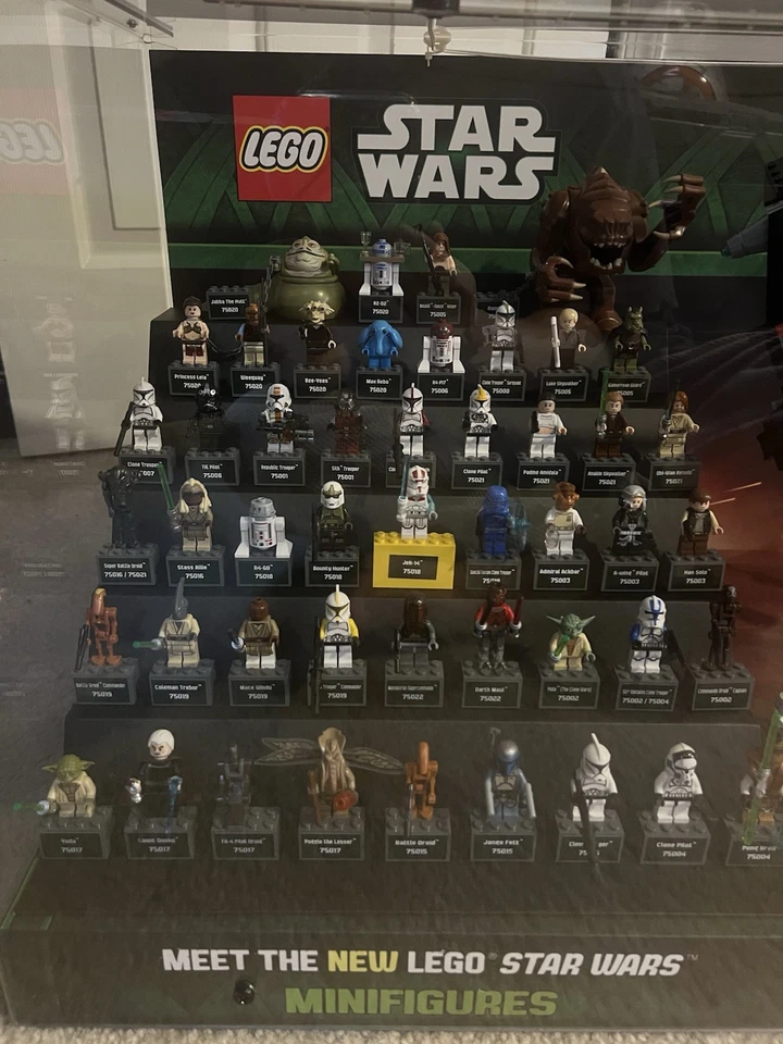 Lego Star Wars The Yoda Chronicles Store Display RARE Crack In Bottom Corner - Image 2 of 4