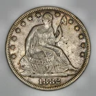 1882 Seated Liberty Half Dollar