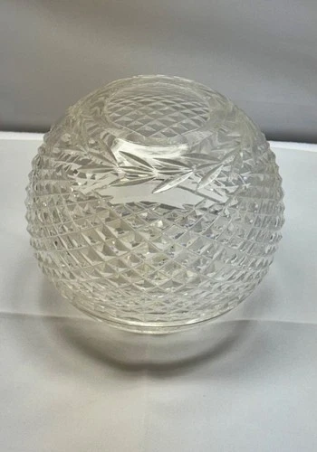 Waterford Crystal Glandore Round Rose Bowl - Excellent Condition - 6"