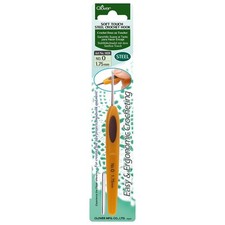 Ergonomic Steel Crochet Hook 175Mm Multi Colour Soft Touch Handle Japan