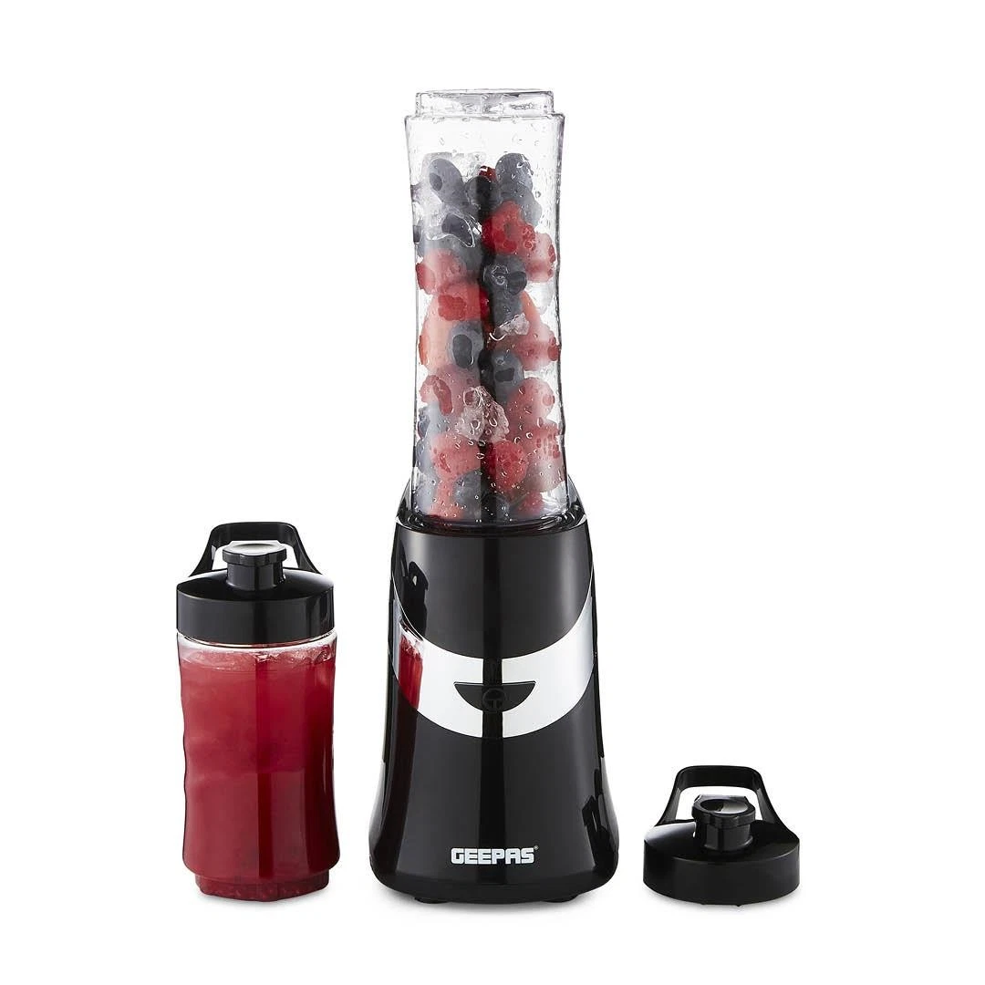 Personal Blender Smoothie Milkshake Maker Mini Travel Blender 2 Tritan Bottles
Opens in a new window