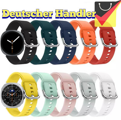 Silikon Sport Armband für Samsung Galaxy Watch 8 Classic 46mm / 40mm/ 44mm smart