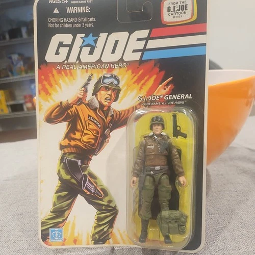 G.I. Joe 25th Anniversary Cartoon Series G.I. Joe General HAWK 2008