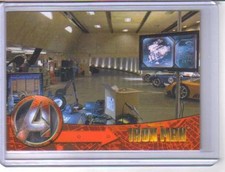 IRON MAN #7 MOVIE Avengers Assemble Upper Deck Card Work Shop
