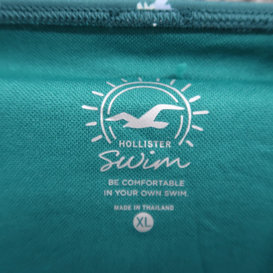 Pantalones de natación Hollister para mujer extra grandes azul azulado ajuste descarado nuevos Foto 3 de 4