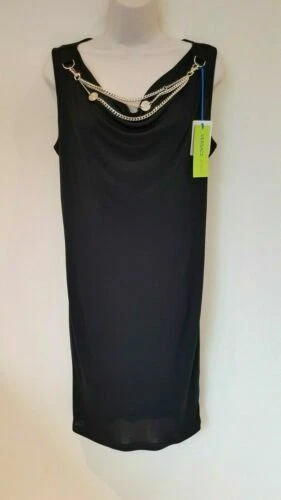 Viscose Cowl Neck Party/Cocktail Dresses for Women