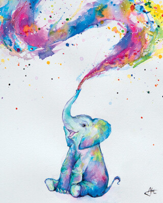 Poster MARC ALLANTE - Elephant - Spring  61x91,5cm NEU 59624