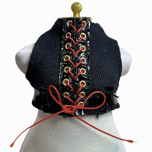 Rainbow High Fantastic Fashion Ruby Anderson Doll Outfit Black Red Lace Up Top