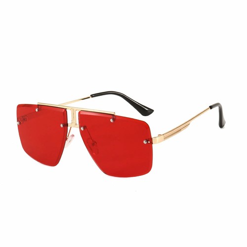 Fashion OVERSIZED Square Pilot Sunglasses Designer Mens Driving Shade Glasses - Picture 21 of 35