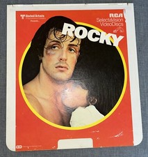 Rocky RCA SelectaVision CED VideoDisc Sylvester Stallone 1976 Film