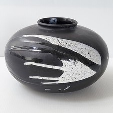 VASE VINTAGE 1960 WEST GERMANY 690-18 CERAMIQUE ALLEMANDE 60S 1960S ANNEES 60