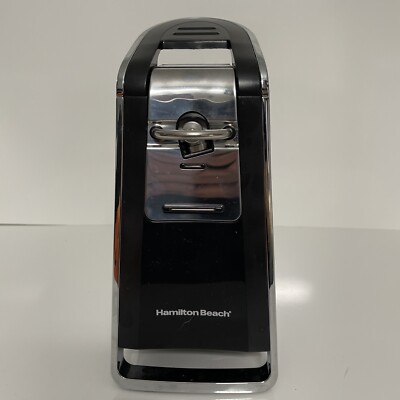 Hamilton Beach 76606Z Smooth Touch Electric Automatic Can Opener Tested, Works