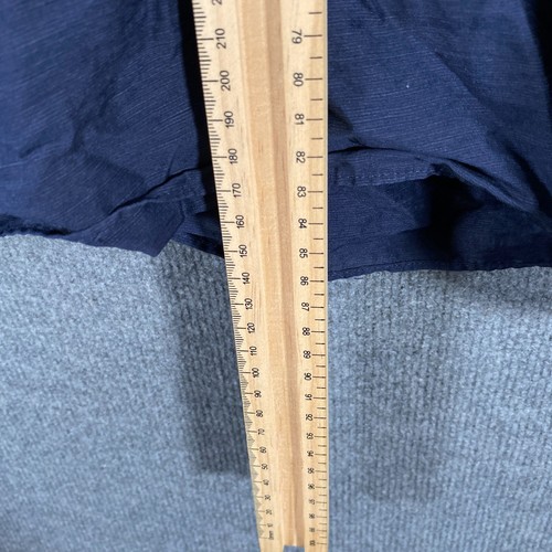 Witchery Dress Womens 10 Blue A Line Shirt Linen Ruffles Puff Formal Evening 4V - Picture 11 of 13