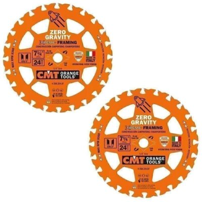#ad CMT Orange Tool 250.324.07 X10 FRAMING Zero Gravity 7 1 4”x5 8” 2 Pack $27.44