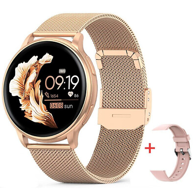 SMARTWATCH DAMEN MIT TELEFONFUNKTION, SMART UHR 1,32 ZOLL FÜR ANDROID & IOS GIFT