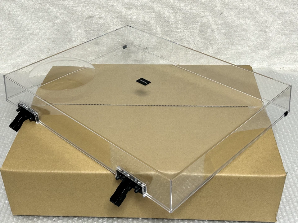 Technics Parapolvere con Cerniera TTFA0457 per Giradischi SL-1200 Tipo Traspa... - Immagine 3 di 4