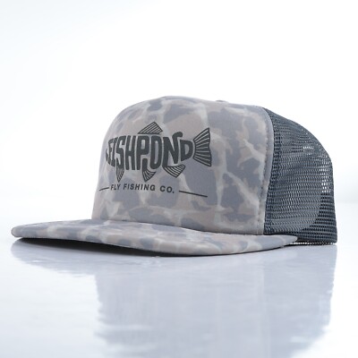 Fishpond Pescado Trucker Hat Overcast Camo FREE SHIPPING