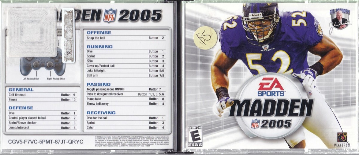 Madden NFL 2005 (PC, 2004, 3-Disc Set) 14633147681| eBay