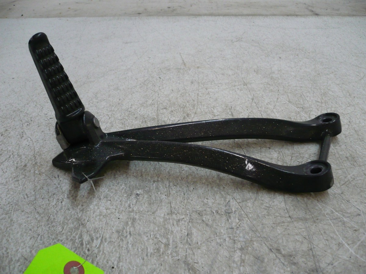 KAWASAKI 08 ZX-10R NINJA LEFT REAR PASSENGER FOOT PEG BRACKET