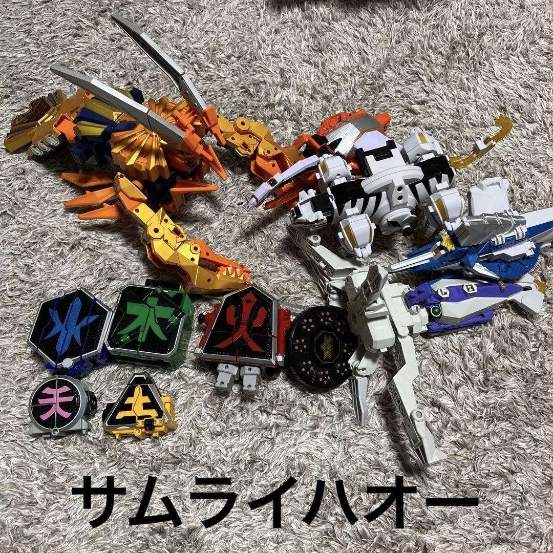 Power Rangers Samurai Shinkenger DX Samurai Haoh Megazord 9set