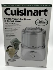 Cuisineart Frozen Yogurt-Ice Cream & Sorbet Maker #ICE-20 NEW