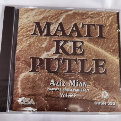 MAATI KE PUTLE AZIZ MIAN VOLUME 23 OSA SUFI QAWAL AUDIO CD NEW SAME DAY DISPATCH