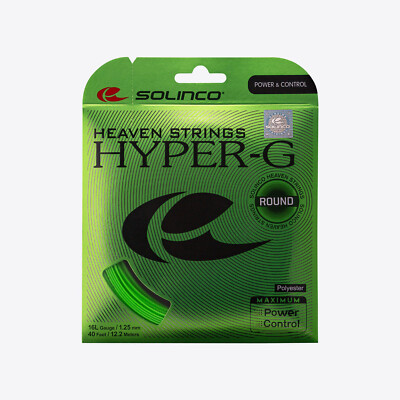 Tennissaite SOLINCO Hyper-G ROUND 12,2m (1,08 /lfd.m) - NEUE Topsaite aus USA