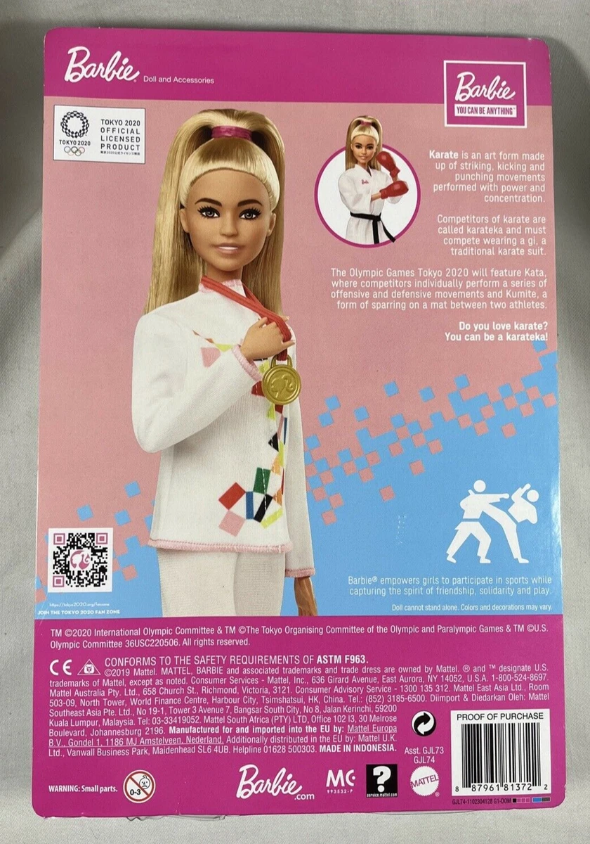 Olympic barbie online 2020