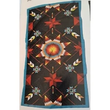 New Star Black Oversized Bath Beach Pool Gift Towel Native Southwest Large Decor