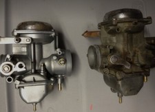 CARBURETTOR small AQUA BLASTING VAPOUR  BLAST SERVICE ULTRASONIC CLEANING 