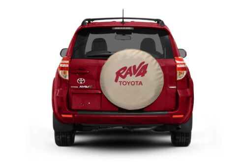 US Made SpareCover® - 29-in Blak Series Heavy Vinyl Tire Cover Fits Toyota Rav4 - Picture 10 of 11