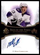 2007-08 SP Authentic Sign of the Times Autograph #ST-MC  Mike Cammalleri