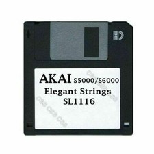 Akai S5000 / S6000 Floppy Disk Elegant Strings SL1116