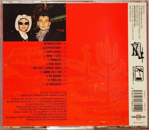Wavelab - Amor Belhom Duo (CD Album, 2001) (weißes Rauschen, Farbrauschen) - Bild 2 von 2