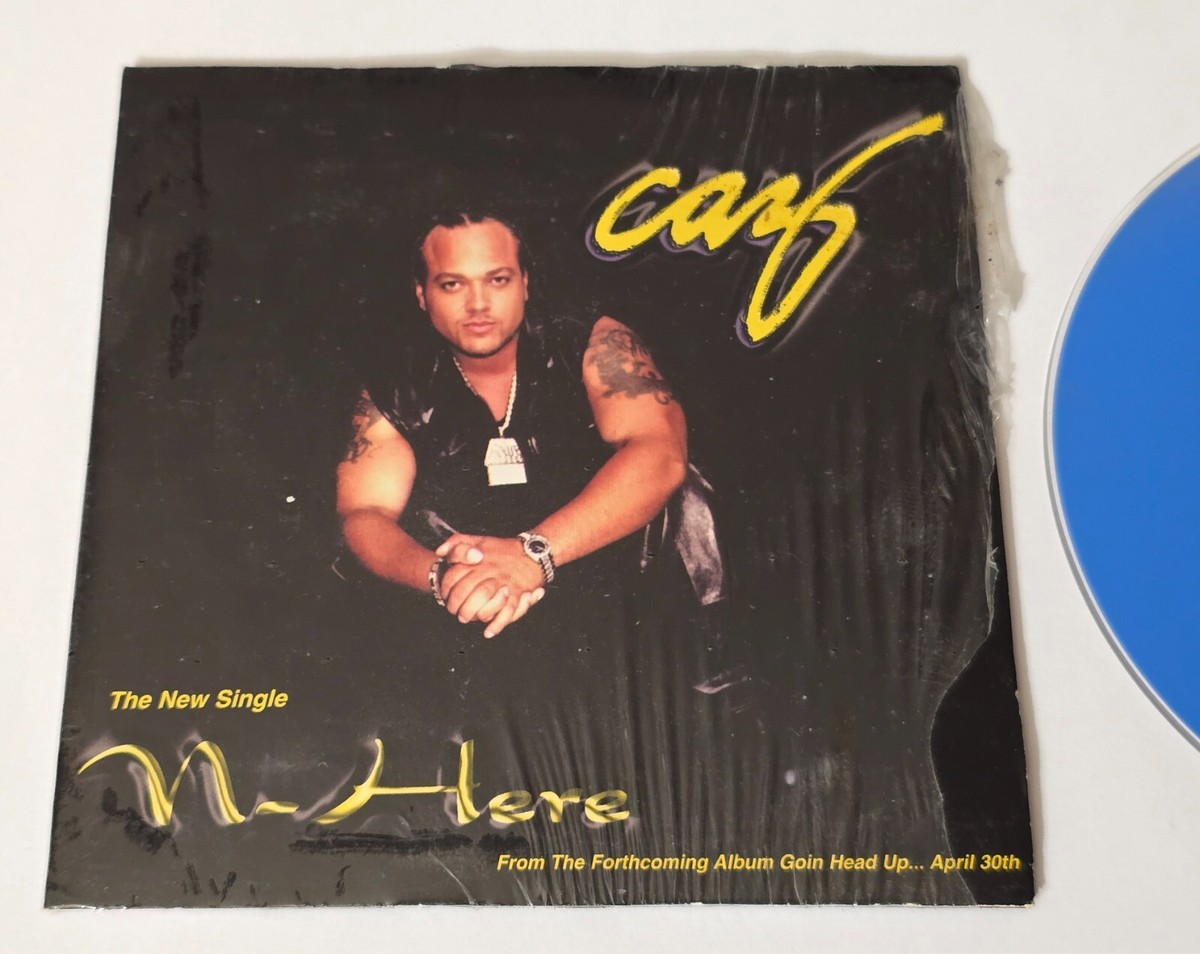CAZ N-HERE PROMO CD 2002 GLASSHOUSE RECORDS RAS KASS RAP HIPHOP