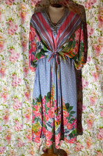 Anthropologie Blank London V Neck Floral Kaftan-$148