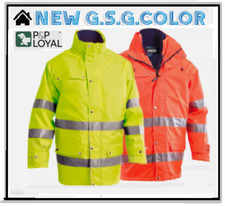 ALTA VISIBILITA' GIUBBOTTO GIACCONI WINTER 300 D COLORE GIALLO/ARANCIO