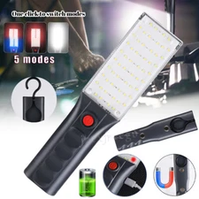 5Modes Rechargeable LED Work Light Mechanic Flashlight Lamp Magnetic Base Bright