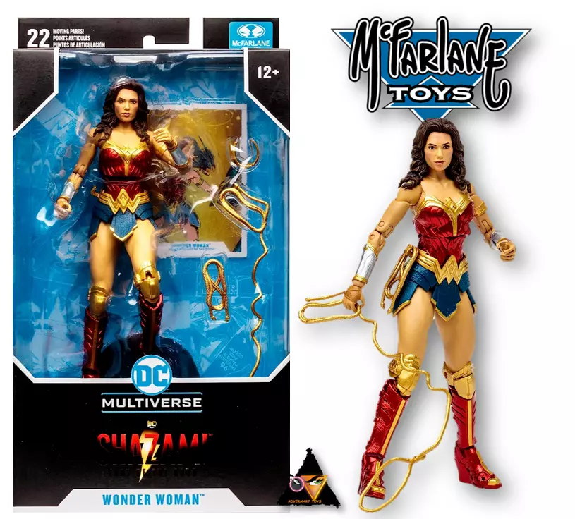 Shazam! Fury of the Gods DC Multiverse Wonder Woman Action Figure