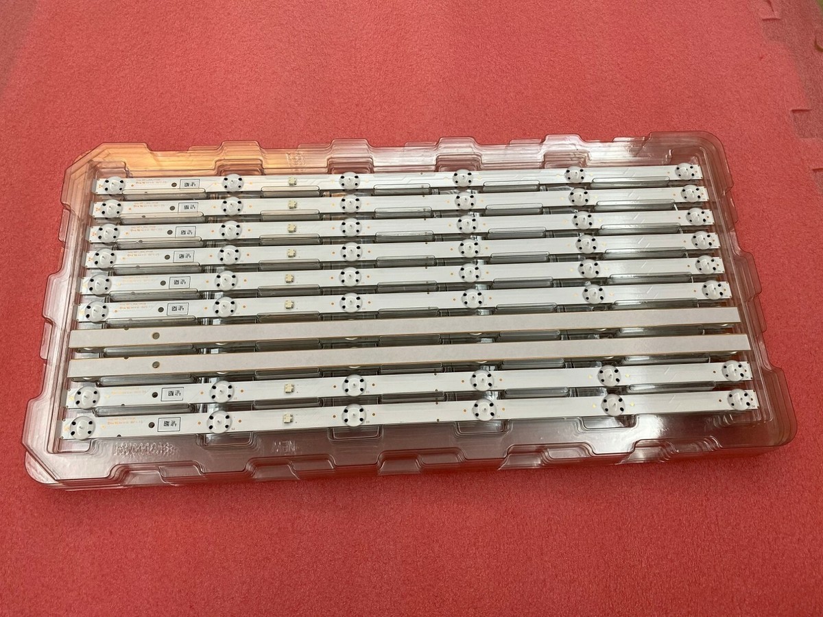 LED Strip(10)For SONY XBR-55X800G KD-55X750F KD-55XF7596 KD