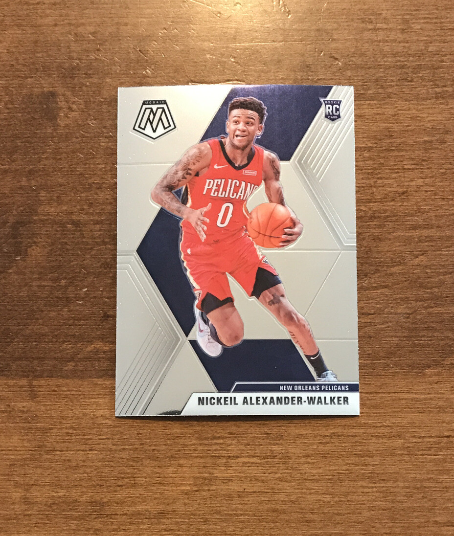 Nickeil Alexander Walker 2019-20 Mosaic Rookie Base #205 Utah Jazz Pelicans RC
