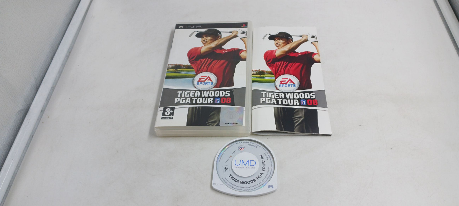 Jeu Sony Playstation PSP Tiger Woods PGA Tour 08 complet
