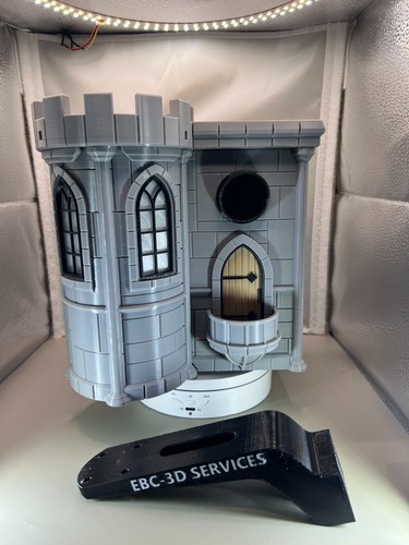 Bird House -  The Castle  (C1) Wood Door - Picture 3 of 17