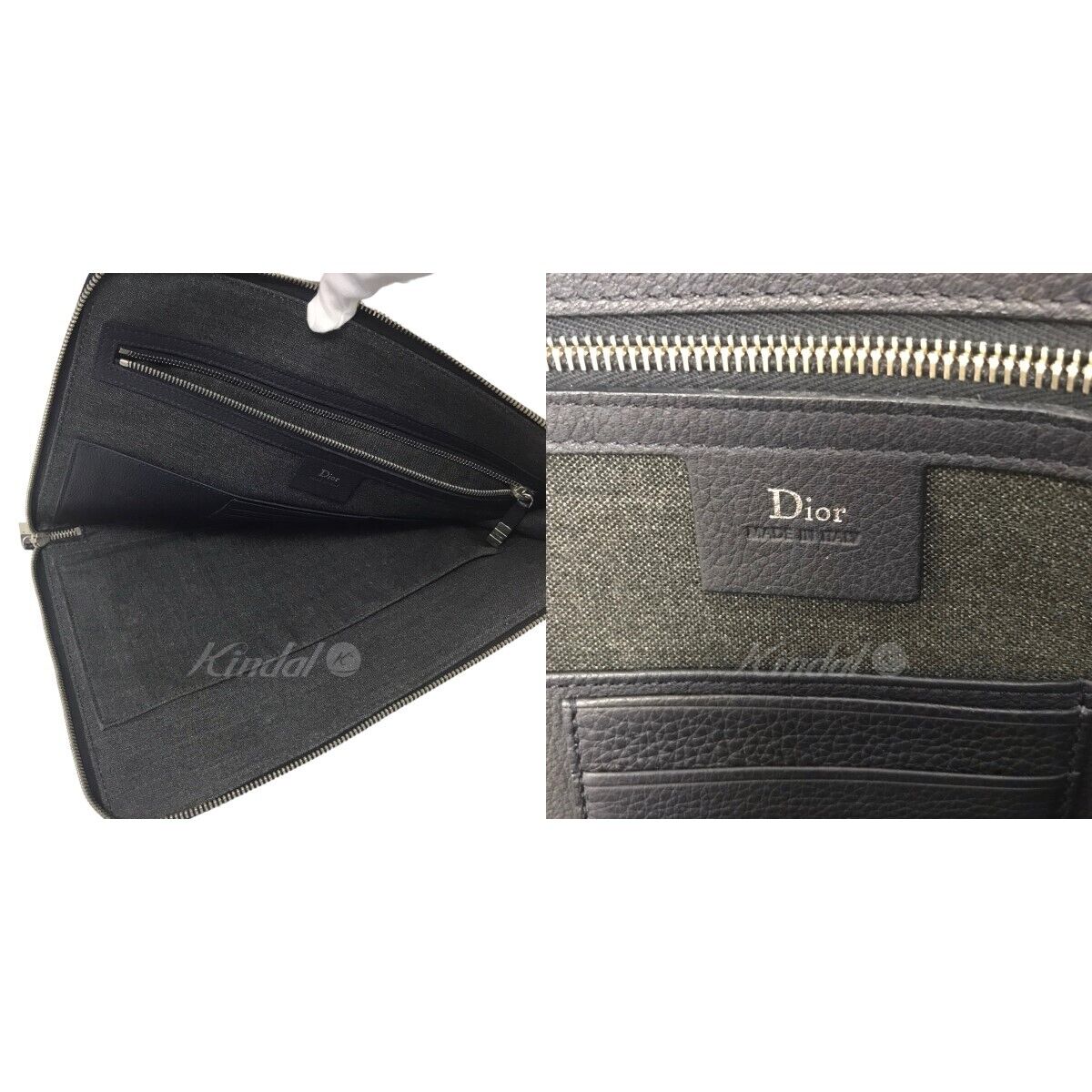 Dior #1 Homme clutch bag navy Size:. - image 3