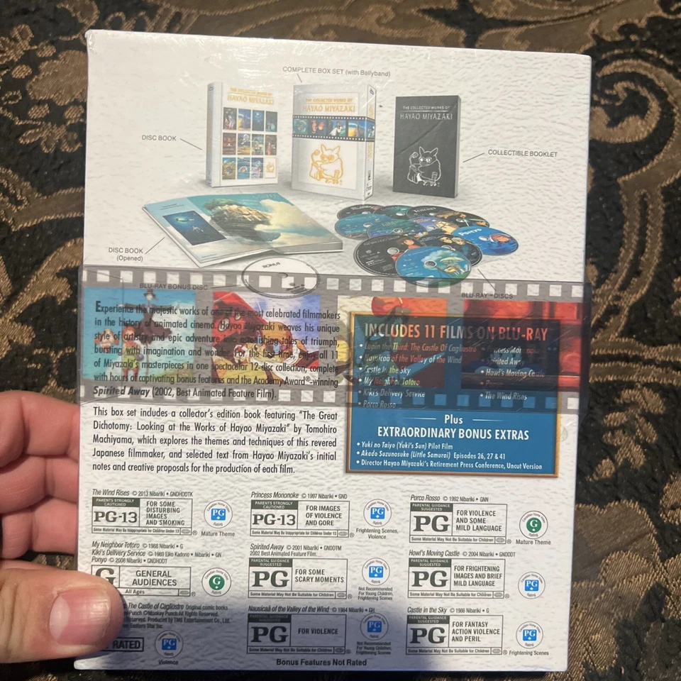 The Collection Works of Hayao Miyazaki (Blu-ray, 12-Disc Set,Studio Ghibli - Bild 2 von 4