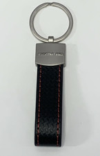 Nuevo Llavero Anillo Cromo Benz C63 C55 C43 S65 Con Puntadas Rojas AMG Racing Sport