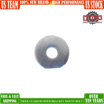 #ad 2pcs Metal Flat washers for Truck amp; Trailer#x27;S Deer Guard Bumper Bracket Bolt $9.50